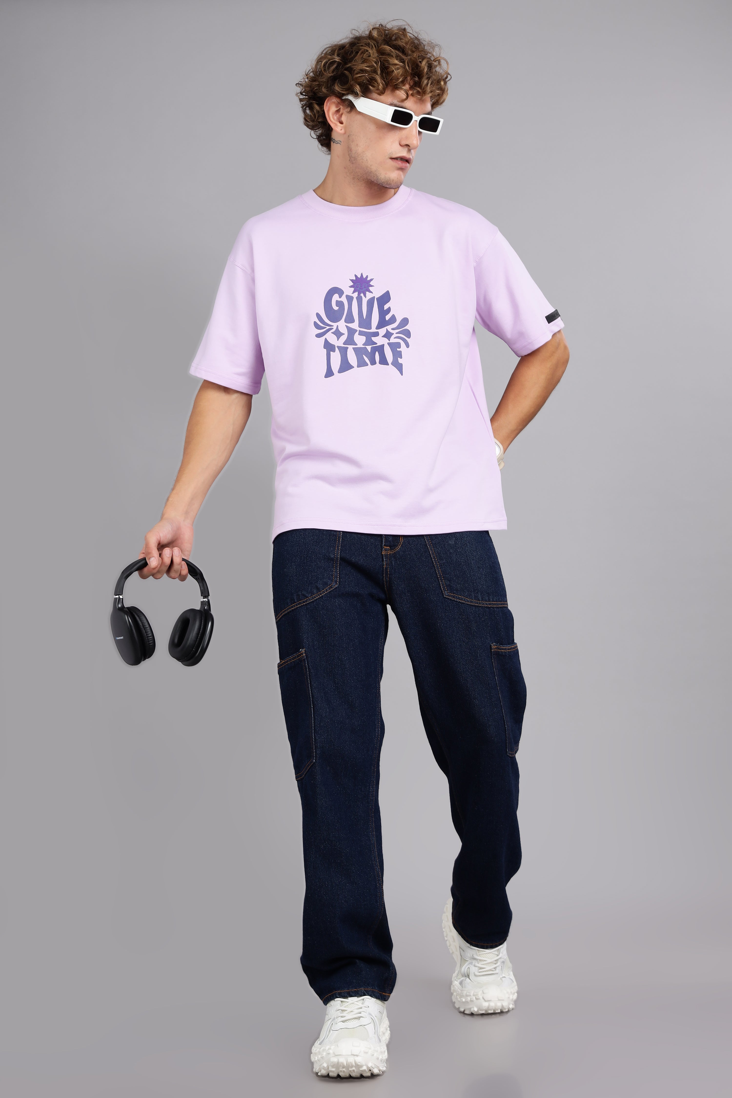 Fake Make Oversized Tee
