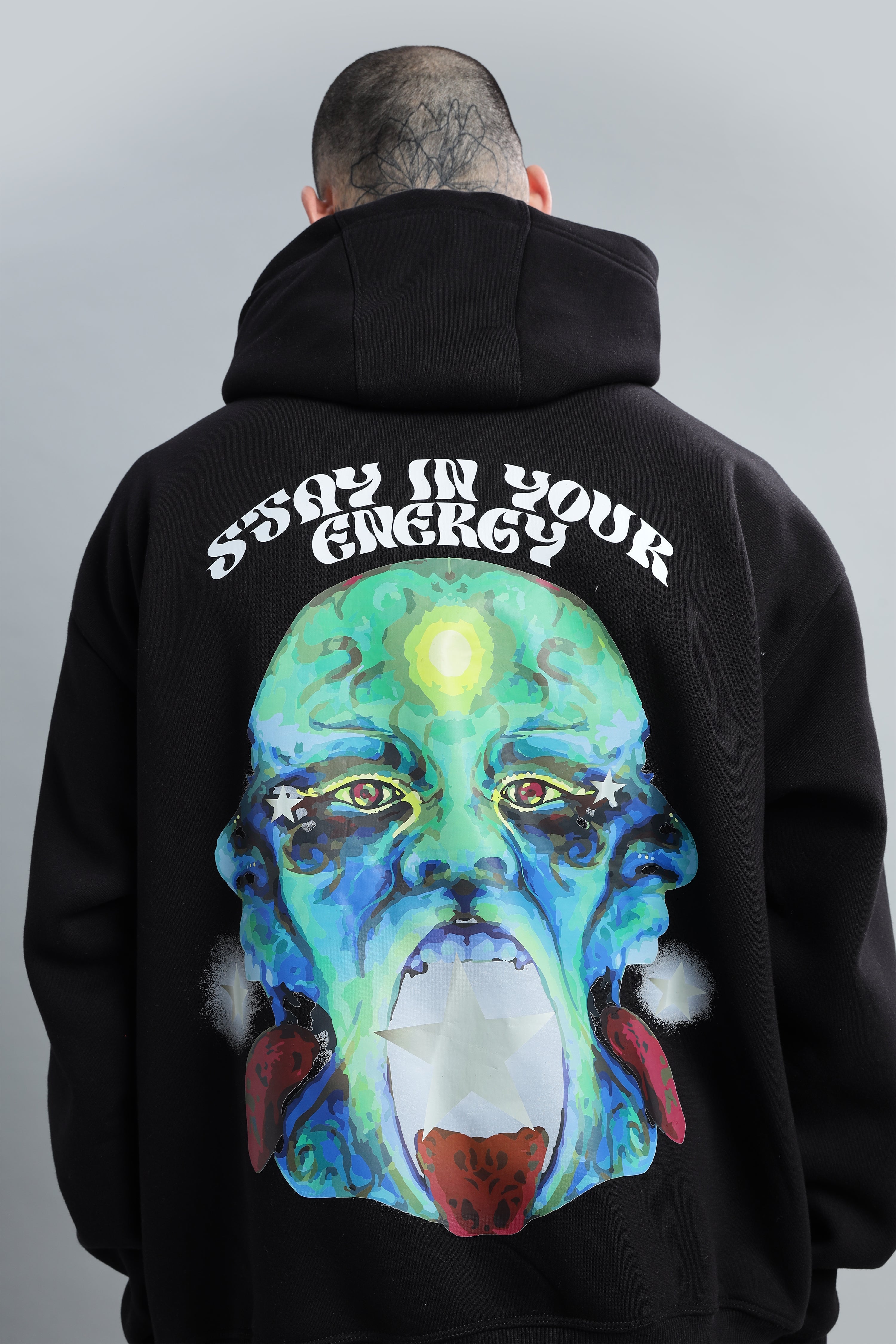 Star Black Hoodie