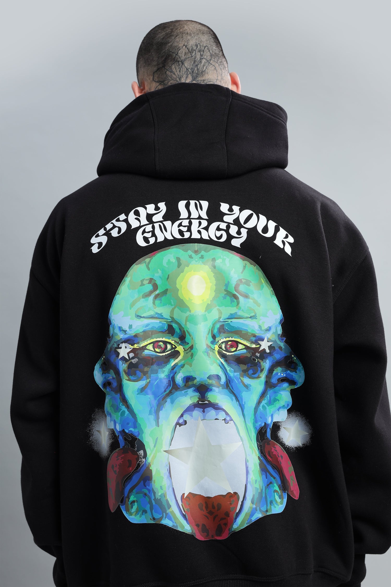 Star Black Hoodie