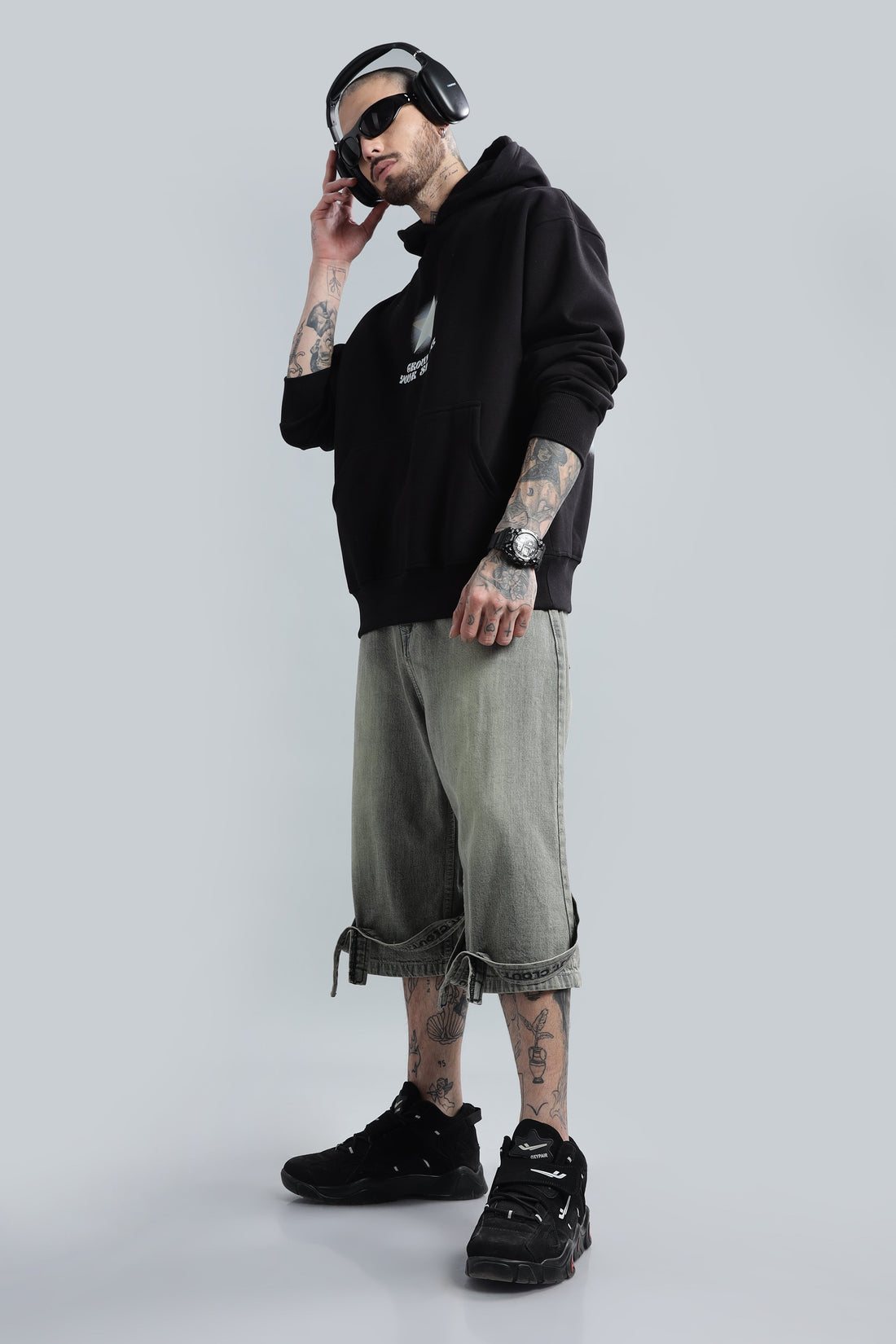 Star Black Hoodie
