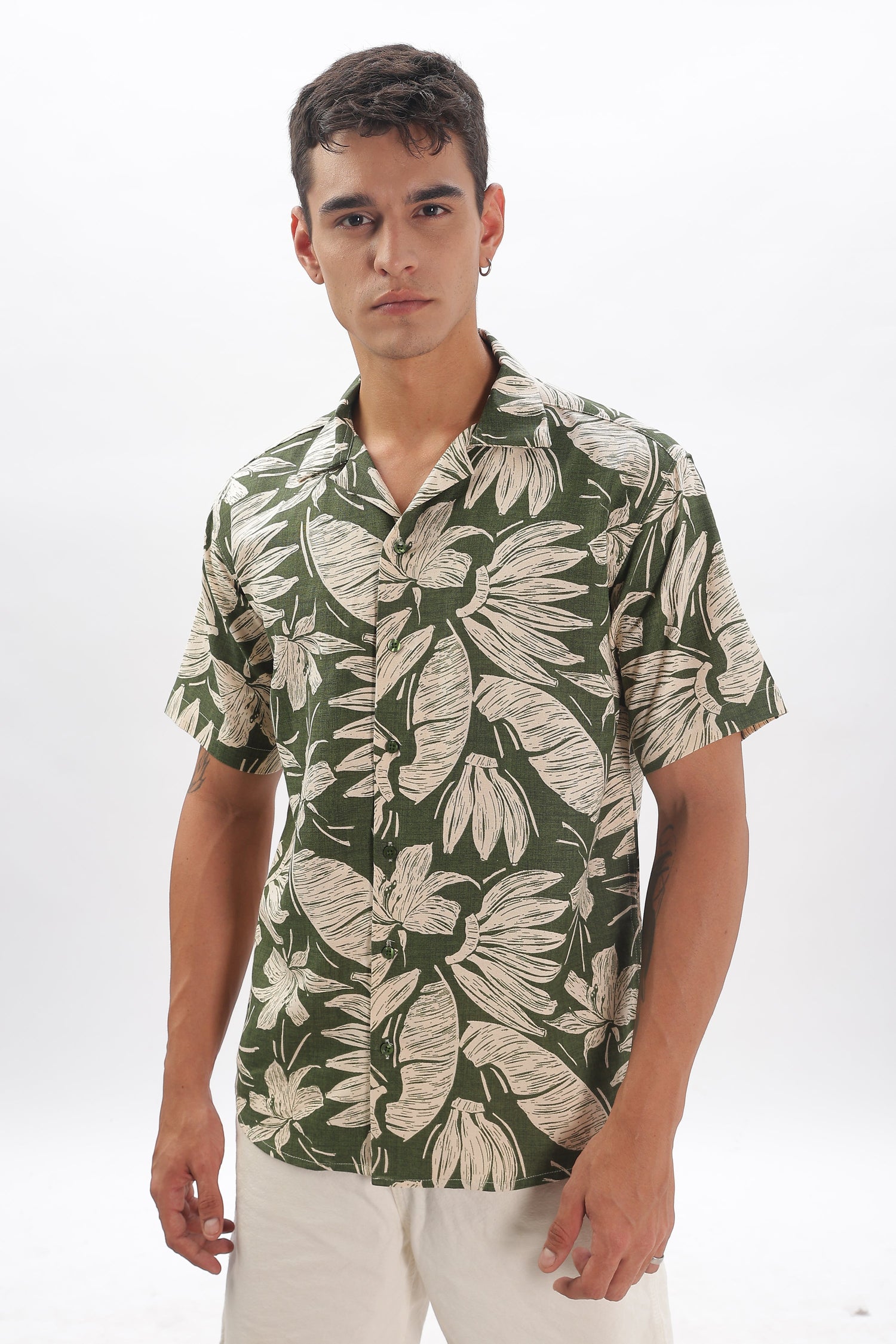 Caper green floral