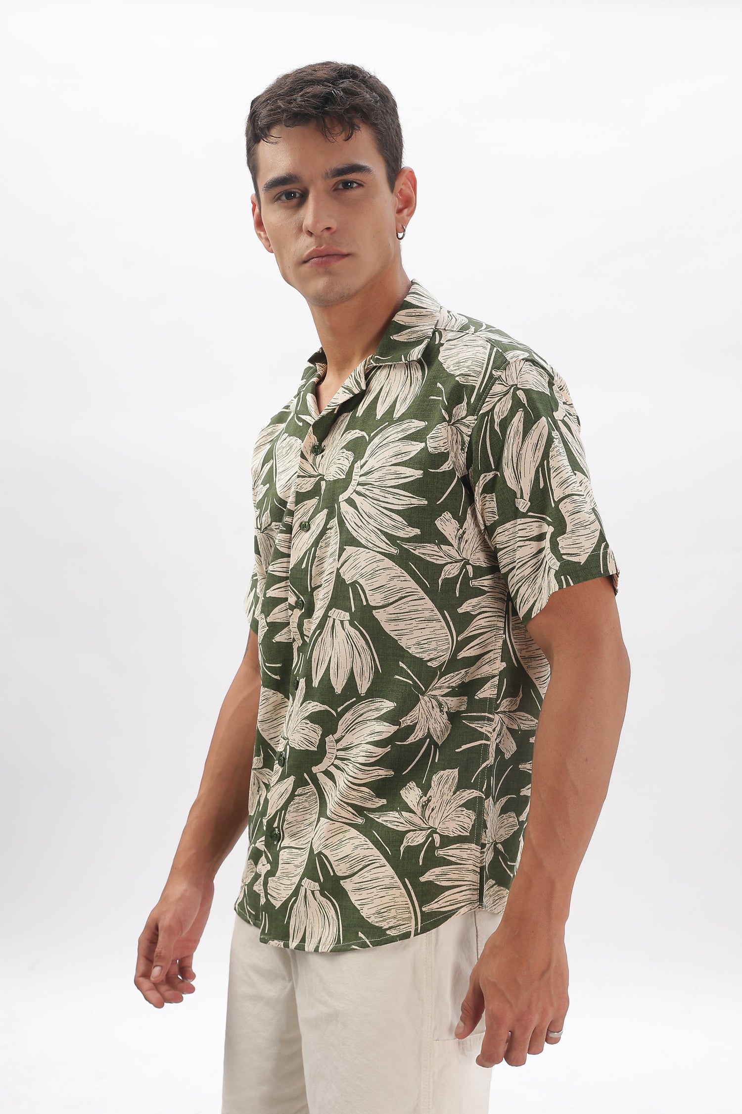 Caper green floral